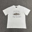 Vintage Graphic Print White T-Shirt Unisex Streetwear Casual Short Sleeve Tee