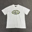 Neon Green Graphic Print White T-Shirt Unisex Streetwear Casual Short Sleeve Tee