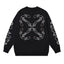 Off-White Paisley Graphic Sweatshirt Black