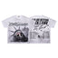 MAJESTIK Vintage Liberty Skull Graphic T-Shirt
