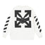 Off-White Arrow Handshake Graphic Sweatshirt White