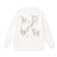 OFF WHITE Figure Print Crewneck Sweatshirt White