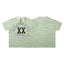 MAJESTIK Vintage Stripe Graphic Polo Shirt