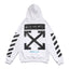 Off-White™ White Arrow Graphic Pullover Hoodie