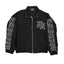 EMOTION Rhinestone Graphic Track Jacket
