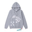 Off-White Grey Arrow Graphic Hoodie