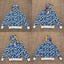 BAPE Shark Blue Camo Full Zip Hoodie
