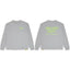 Gallery Dept. Hollywood Logo Long Sleeve T-Shirt - Light Grey/Neon Yellow