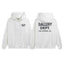 Gallery Dept Hollywood CA White Hoodie