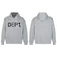 Gallery Dept. Grey Hoodie – Classic “DEPT.” Black Print