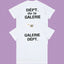 Gallery Dept. Galerie Dépt. Short Sleeve T-Shirt - White/Black
