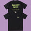 Gallery Dept. Hollywood Logo Short Sleeve T-Shirt - Black/Neon Green
