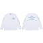 Gallery Dept. Le Bar De Music Sleeve Print Long Sleeve T-Shirt - White/Blue