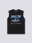 Front Print - Race Tank Top