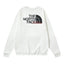 The North Face Oversized Half Dome Logo Crewneck Sweatshirt – White