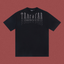 TRAPSTAR Rhinestone Logo T-Shirt Black