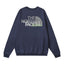 The North Face Oversized Half Dome Logo Crewneck Sweatshirt – Navy
