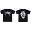 REVENGE Distressed Skull Graphic T-Shirt