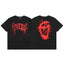REVENGE Red Skull Graphic T-Shirt