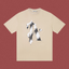 TRAPSTAR Chrome Logo Beige T-Shirt