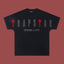 TRAPSTAR Gothic Red Logo Black T-Shirt
