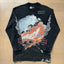 GodSpeed Washed Black Hollywood Graphic Long Sleeve T-Shirt