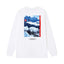 The North Face Alpine Expedition Back Graphic Long Sleeve T-Shirt – White