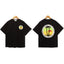 RHUDE Sunset Palm Graphic T-Shirt Black