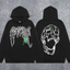 REVENGE Spider Skull Graphic Hoodie