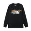 The North Face Nature Graphic Logo Long Sleeve T-Shirt – Black