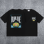RHUDE Crest Graphic T-Shirt – Black