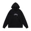 STUSSY Signature Logo Black Pullover Hoodie