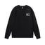STUSSY Nike Logo Black Crewneck Sweatshirt