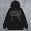 REVENGE Skull Graphic Pullover Hoodie