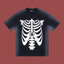 TRAPSTAR Skeleton Graphic Black T-Shirt