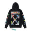 Off-White Black Colorful Arrow Hoodie