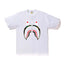 BAPE 1st Camo Shark Tee White Green