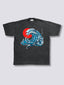 Front Print - Wavy Phoenix Vintage T-Shirt