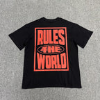 Cartoon Graphic Print Oversized T-Shirt Streetwear Casual Short Sleeve Tee