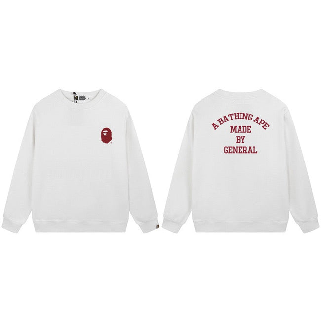 BAPE Made By General Logo Crewneck Sweatshirt Hover Image