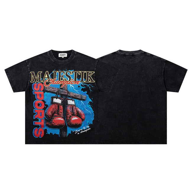 MAJESTIK Champion Sports Graphic T-Shirt Hover Image