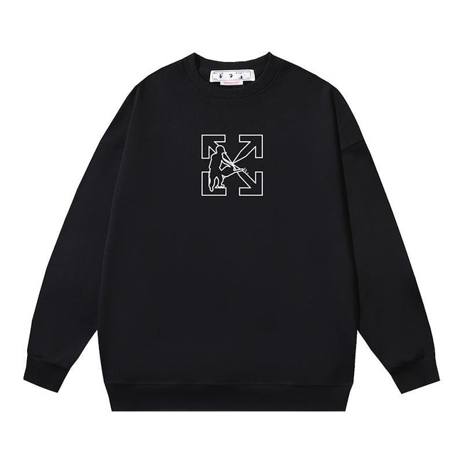 Off-White Outline Arrow Graphic Sweatshirt Black Hover Image