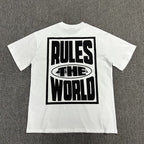 Graphic Print Oversized T-Shirt Streetwear Casual Short Sleeve Tee