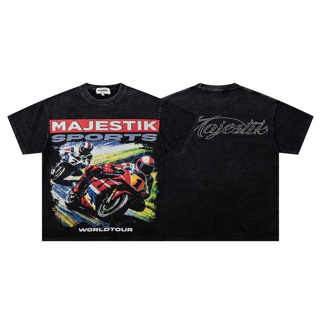 MAJESTIK Sports Racing Tee Hover Image