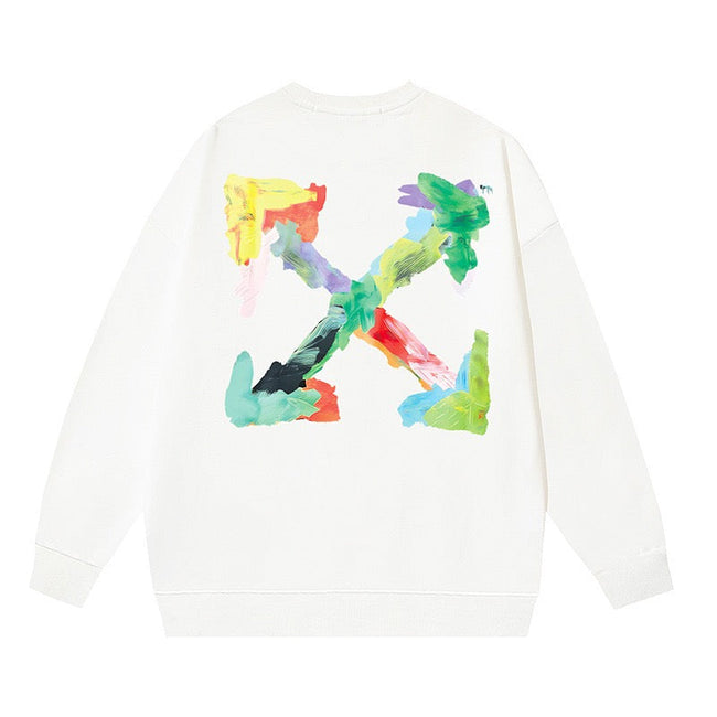 Off-White Colorful X Graphic Sweatshirt White Hover Image