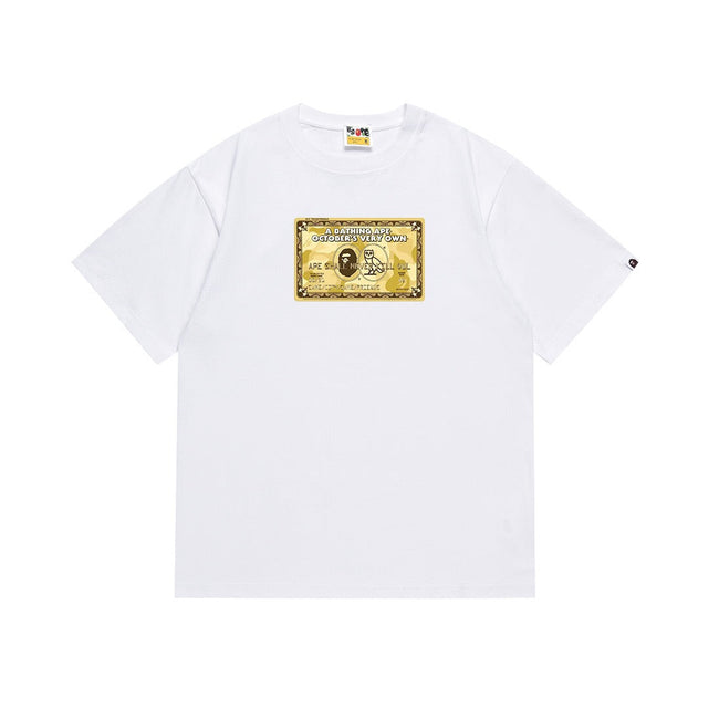 BAPE Dollar Graphic Logo T-Shirt White Hover Image