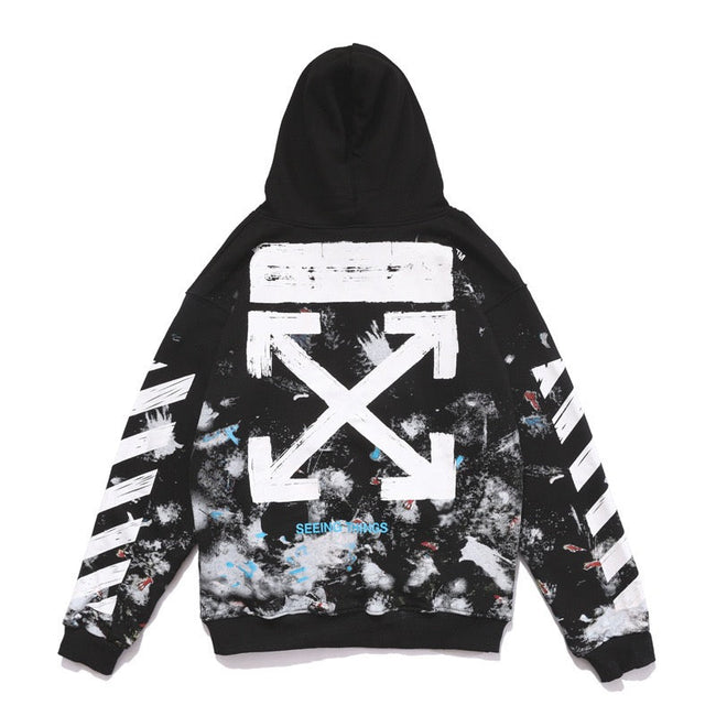 Off-White Arrow Print Hoodie Hover Image