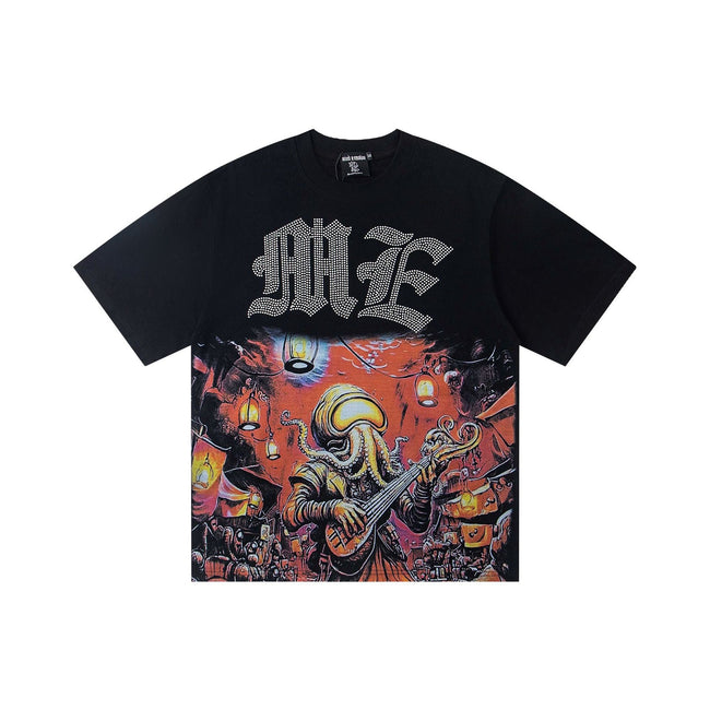 EMOTION Cosmic Musician Graphic T-Shirt Hover Image