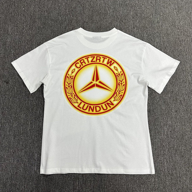 Vintage Graphic Print Casual T-Shirt Unisex Streetwear Short Sleeve Tee Hover Image