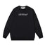 OFF WHITE Blur Logo Crewneck Sweatshirt Black